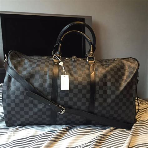 louis vuitton men travel bag|louis vuitton weekend bag men's.